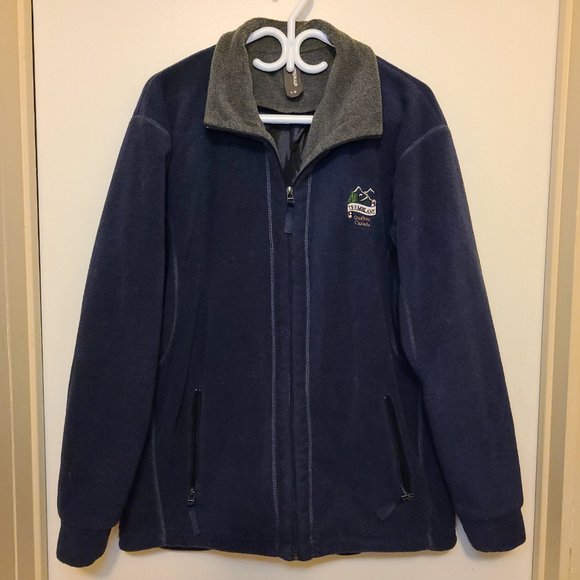 ***SOLD*** MEN'S MONT "TREMBLANT" EMBROIDERED CHEST ZIP-UP FLEECE JACKET/SWEATER - Picture 2 of 5